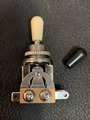 (USA Seller)3 Way Heavy Duty Toggle Switch with Black Cream Tip for PRS SE.