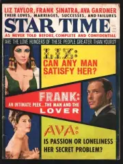 MAG: Star Time #2 12/1963-2nd issue-Liz Taylor-Frank Sinatra-Aca Gardner-Rich...