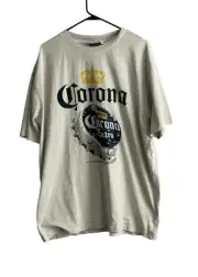 Cotton On Mens Corona T-Shirt 2XL Beer Cap Short Sleeve NWT