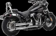 Cobra Chrome 3in Neighbor Hater Slip On Muffler for Breakout 107 18-19