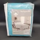 New Sealed Reversible Bedspread Teal Blue Twin 68'' x 86'' Polyester Filled