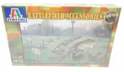 Italeri 1/72 Battlefield Accessories WWII Set 6049 New Sealed Old Box Style