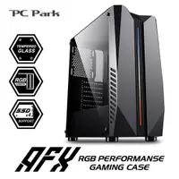 在飛比找松果購物優惠-PC Park PC Park AFX RGB電競機殼 (6
