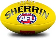 Sherrin Official AFL Replica Training Football Leather McDonalds Yellow