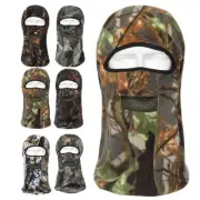 Camo Fleece Hat Balaclava Winter Hats Face Mask Hiking Army Military Hood Head