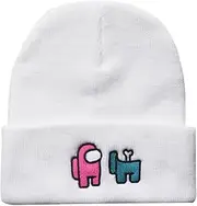 [MYTHATOM] Cute Colorful Little People Hat Among Video Game Peripheral Goods Fan Beanie Player Apparel Young People