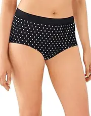 [Bali] Women's Seamless Panties, Smoothing Brief Underwear, Full-Coverage Stretch Microfiber Briefs