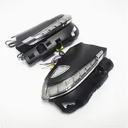 Dynamic Turn Signal Light Parking Puddle LED Side Mirror Sequential Indicator Trim Fit for Toyota Camry C-HR CHR 2018 2019 Prius PHV