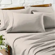 Renee Taylor 1200 Egyptian Cotton Sheet Sets Sand