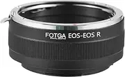 High Precision M l Lens Mount Adapter Ring Al num Alloy for EF-S Mount Lens to for EOS RF-Mount Mirrorl Cameras Black One Size