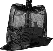 Hecaty 18" x 19" Upgrade Large Pump Barrier Bag, Pond Pump Filter Bag, Black Media Bag Pump Mesh Bag (18" x 19", Black)