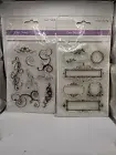 Forever in Time 7 Clear Cling Rubber Stamps