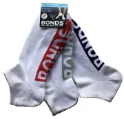 12 PAIRS MENS SZ 11-14 BONDS CUSHIONED LOW CUT WHITE SPORTS SOCKS