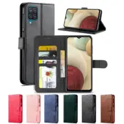 For Samsung Galaxy A22 A12 A32 A53 A52S Wallet Case Flip Leather Magnetic Cover