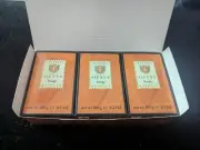 Crabtree & Evelyn Sienna Soap Savon set of 3 3.5 oz bar soap in box