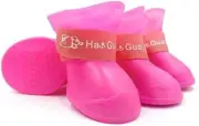 Snazzy Stout Pet Colorful Rain Boots for Keeping Your Pet's Paws Dry in Style