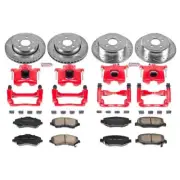 PowerStop Disc Brake Kit - Front and Rear - Fits Dodge Nitro 2007-2011, Jeep Lib (for: Jeep)