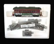 Thomas Kinkade Xmas Express Hawthorne Village Train Painter of Light Car & Track