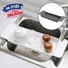 Storage Tray Over Bath Holder Caddy Shower Tub Bathtub Shelf Expandable Rack