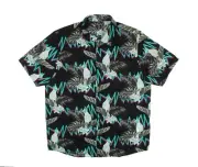 NEFF Tropical Palm Tree Cockatoo Print Shirt Men's sz M Medium