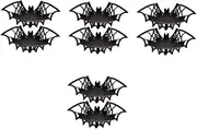 MAGICLULU 4sets Halloween Decorative Wall Stand Floating Shelf Wooden Rustic Home Corner Storage 2pcs*4