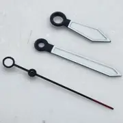 Green Lume Arrow Shape Watch Hands with Black and White Trim Compatible with NH3