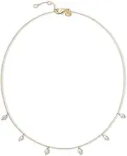 [Palas Jewellery] Women's 18K Gold Plated Positano Pearl Chain Necklace, Gold/Pearl
