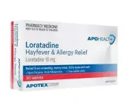 APOHEALTH Loratadine 10mg Antihistamine - Non-drowsy Allergy Relief 30 Tablets