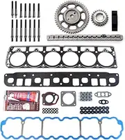 Timing Chain Kit Head Gasket Set w/Bolts 1996-1998 for Jeep
