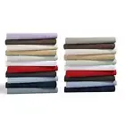 Gracy Bedding Sheet Set 6 PCs Deep Pocket Egyptian Cotton AU Single All Color