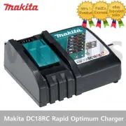 Makita DC18RC 14.4V - 18V LXT® Lithium‑Ion Rapid Optimum Charger AC AC 220V_