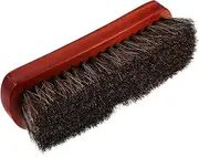 GLSTOY Horse Hair Shoe Brush Ergonomic Wooden Boot Cleaning Brush for Polishing Durable Practical Design for for Home Use and Shoe Care