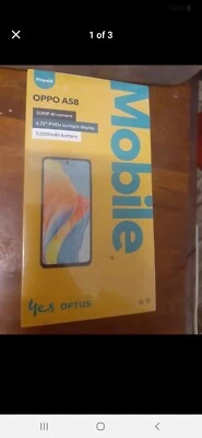 OPPO A58(Optus)6 GB RAM/128 GB-FREE SHIPPING in OZ