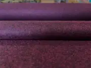 1.125 yds Camira Blazer Imperial Dark Red Violet Heather Wool Upholstery Fabric