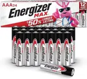 Energizer AAA Batteries, Max Triple A Max Battery Alkaline, 24 Count