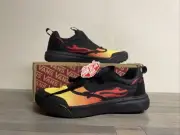 Vans UltraRange Rapidweld Black/Flame Sneakers Shoes Men's Size 9.5 NEW