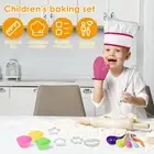 26Pcs Kids Baking Cooking Set Fun Practical Toddler Safe Kitchen Tools Add NuPcl