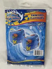 NEW 2 Pack Starfish Blow Up Swimwear Aids Arm Floatation Devices Age 4+