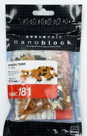 Kawada NanoBlock nano-block NBC_181 Bengal Tiger 150PCS