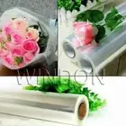 20" x 20" Wide Plain Clear Florist Craft Cellophane Roll Film Gift Hamper Wrap