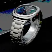 NO Gaps Titanium Strap for Samsung Galaxy Ultra Band 47mm Titanium Bracelet+Case