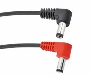 Voodoo Lab Reverse Polarity 2.5mm Barrel Cable - Right Angle Both Ends