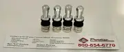 CHROME BOLT IN VALVE STEMS / 1.6" (42mm) TALL / SET OF 4 PART # 2920XXS