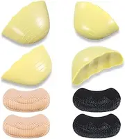 Velmitten 4 Pcs Shoe Filler Heel Grips Set for Loose Shoes Too Big Inserts for Heel, Sneaker, Boots Comfortable Cushioning Pads for Women and Men