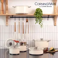 在飛比找蝦皮購物優惠-現貨 康寧 Corning Ware 不鏽鋼鍋 雙耳鍋 30