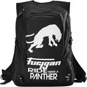 Furygan Thunder Evo 2-23L Motorcycle Backpack - Waterproof, compatible with airbag vest - Helmet holder - 15-inch laptop compartment - Adjustable shoulder straps
