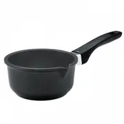 Essteele Per Forza Cast Aluminium 16cm Milk Pan Non Stick Induction/Gas Black