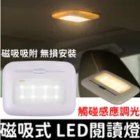 在飛比找蝦皮購物優惠-【彰化現貨】LED 磁吸式 車用 閱讀燈 車箱燈 室內燈 U