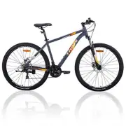 NNEDSZ Trinx M136 Pro 29er 21 Speed Mountain Bike MTB 29 Wheel Grey/Orange