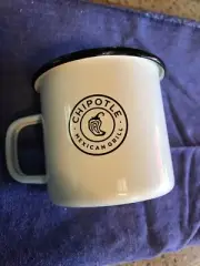 2 Chipotle Mexican Grill Coffee Cup Promotional Item (PLEASE Look At Pictures)